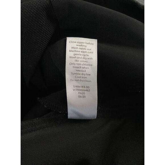 Athleta Black Sz 8 Headlands Hybrid Trekk Jogger Vertical Pockets Flaw No Tie - Picture 8 of 10